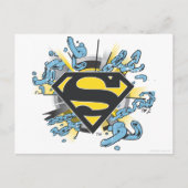 Superman S-Shield | Logo van kettingen Briefkaart (Voorkant)