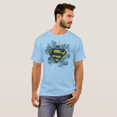 Superman S-Shield | Logo van kettingen T-shirt (Voorkant volledig)