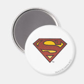 Superman S-Shield | Logo van Stippen met toegevoeg Magneet (Voorkant / Achterkant)