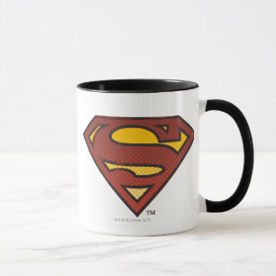 Superman S-Shield   Logo van Stippen met toegevoeg Mok