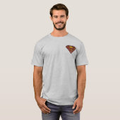 Superman S-Shield | Logo van Stippen met toegevoeg T-shirt (Voorkant volledig)