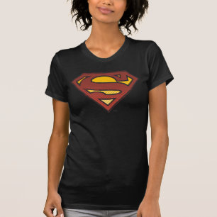 Superman S-Shield  Logo van Stippen T-shirt