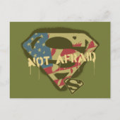 Superman S-Shield | Niet-kwetsbare Logo Briefkaart (Voorkant)