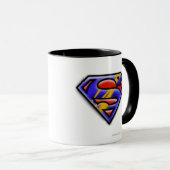 Superman S-Shield | PAARSE LOGO Mok (Voorkant rechts)