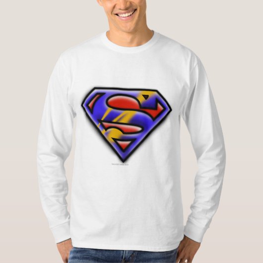 Superman S-Shield | PAARSE LOGO T-shirt (Voorkant)