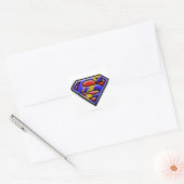 Superman S-Shield | PAARSE LOGO Vierkante Sticker (Envelop)