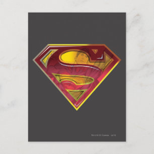 Superman S-Shield   Reflectie-Logo Briefkaart
