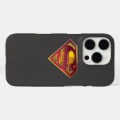 Superman S-Shield | Reflectie Logo Case-Mate iPhone Case (Achterkant (horizontaal))