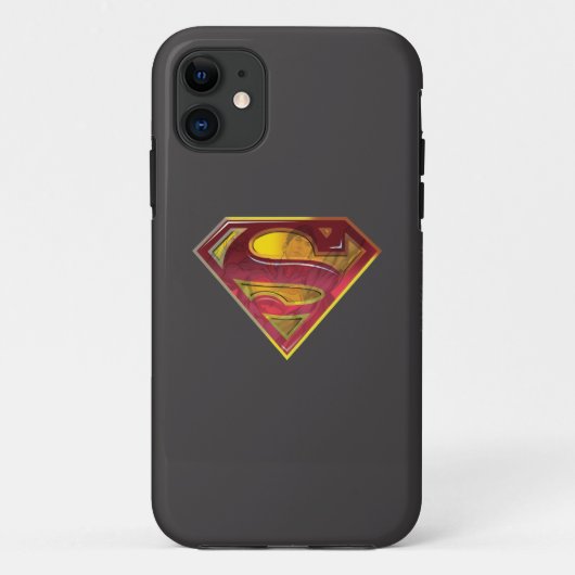 Superman S-Shield | Reflectie Logo Case-Mate iPhone Case (Achterkant)