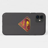 Superman S-Shield | Reflectie Logo Case-Mate iPhone Case (Achterkant (horizontaal))