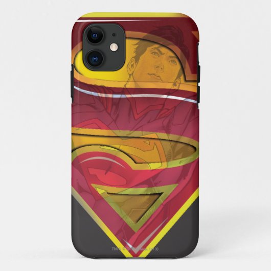 Superman S-Shield | Reflectie-Logo Case-Mate iPhone Case (Achterkant)