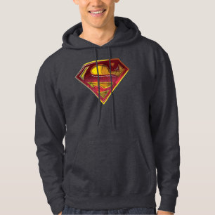 Superman S-Shield   Reflectie-Logo Hoodie