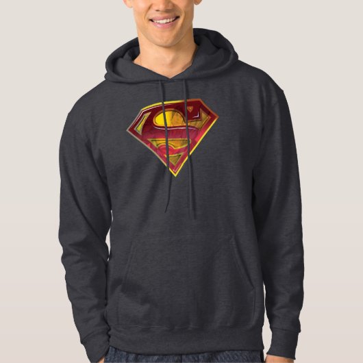 Superman S-Shield | Reflectie-Logo Hoodie (Voorkant)