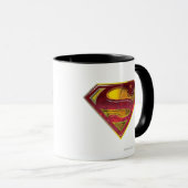 Superman S-Shield | Reflectie Logo Mok (Voorkant rechts)
