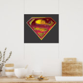 Superman S-Shield | Reflectie Logo Poster (Keuken)