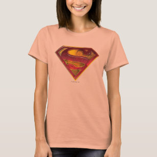 Superman S-Shield   Reflectie Logo T-shirt