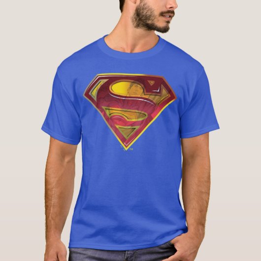 Superman S-Shield | Reflectie-Logo T-shirt (Voorkant)
