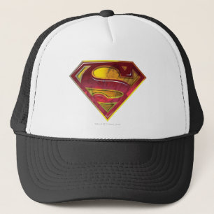 Superman S-Shield Reflectie Logo Trucker Pet