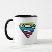 Superman S-Shield | Regenboog-Logo Mok (Links)