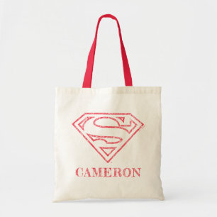 Superman S-Shield Rode lijn Logo Tote Bag
