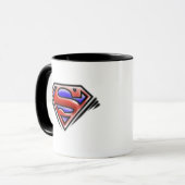 Superman S-Shield | Rode Logo Mok (Voorkant links)