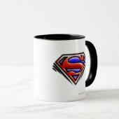 Superman S-Shield | Rode Logo Mok (Voorkant rechts)