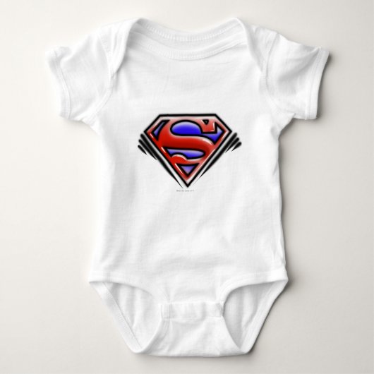 Superman S-Shield | Rode Logo Romper (Voorkant)