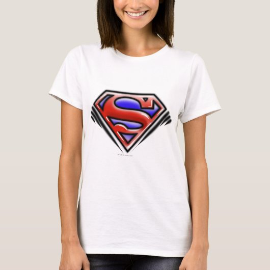 Superman S-Shield | Rode Logo T-shirt (Voorkant)