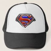 Superman S-Shield | Rode Logo Trucker Pet (Voorkant)