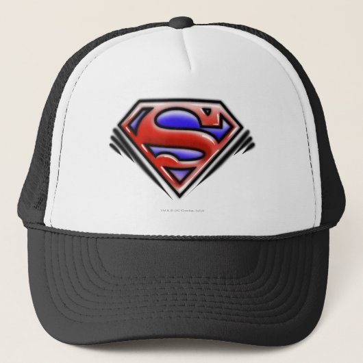 Superman S-Shield | Rode Logo Trucker Pet (Voorkant)