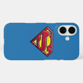 Superman S-Shield | Scratches Logo Case-Mate iPhone Case (Achterkant (horizontaal))