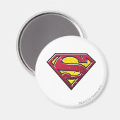 Superman S-Shield | Scratches Logo Magneet (Voorkant / Achterkant)
