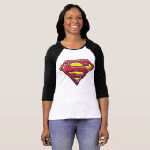 Superman S-Shield | Scratches Logo T-shirt (Voorkant volledig)