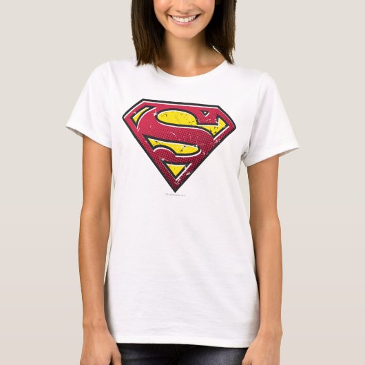 Superman S-Shield | Scratches Logo T-shirt (Voorkant)