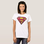 Superman S-Shield | Scratches Logo T-shirt (Voorkant volledig)