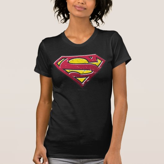 Superman S-Shield | Scratches Logo T-shirt (Voorkant)