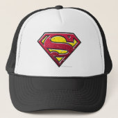 Superman S-Shield | Scratches Logo Trucker Pet (Voorkant)