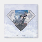 Superman S-Shield | Superman in S-Shield Logo Magneet (Voorkant)