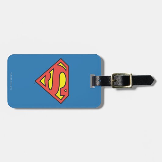 Superman S-Shield | Superman-Logo Bagagelabel (Voorkant horizontaal)