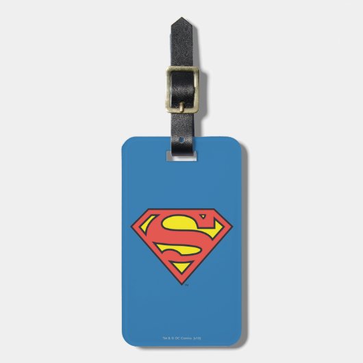 Superman S-Shield | Superman-Logo Bagagelabel (Voorkant verticaal)