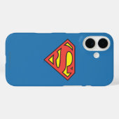 Superman S-Shield | Superman-Logo Case-Mate iPhone Case (Achterkant (horizontaal))