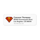 Superman S-Shield | Superman-Logo Etiket (Voorkant)