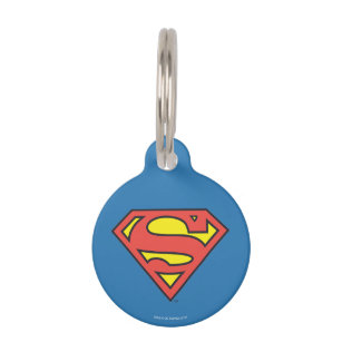 Superman S-Shield   Superman-Logo Huisdierpenning