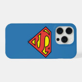 Superman S-Shield | Superman-Logo iPhone Hoesje (Achterkant horizontaal)