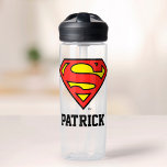 Superman S-Shield | Superman-Logo | Jouw namen toe Waterfles<br><div class="desc">DC-originelen - DC-strips</div>