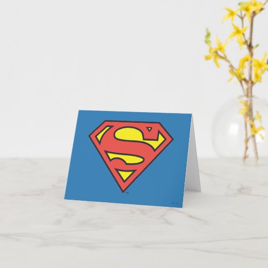 Superman S-Shield| Superman-Logo Kaart (Gele Bloem)
