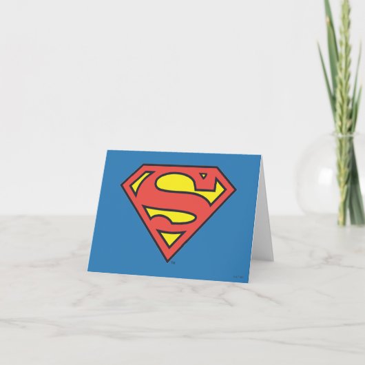 Superman S-Shield| Superman-Logo Kaart (Voorkant)