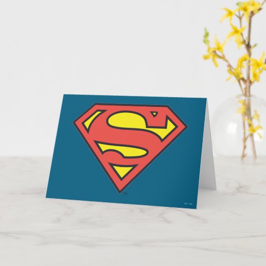 Superman S-Shield| Superman-Logo Kaart (Gele Bloem)