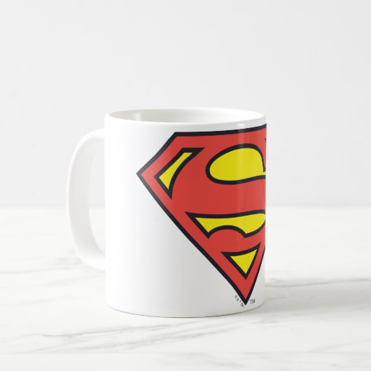 Superman S-Shield | Superman-Logo Koffiemok (Voorkant links)