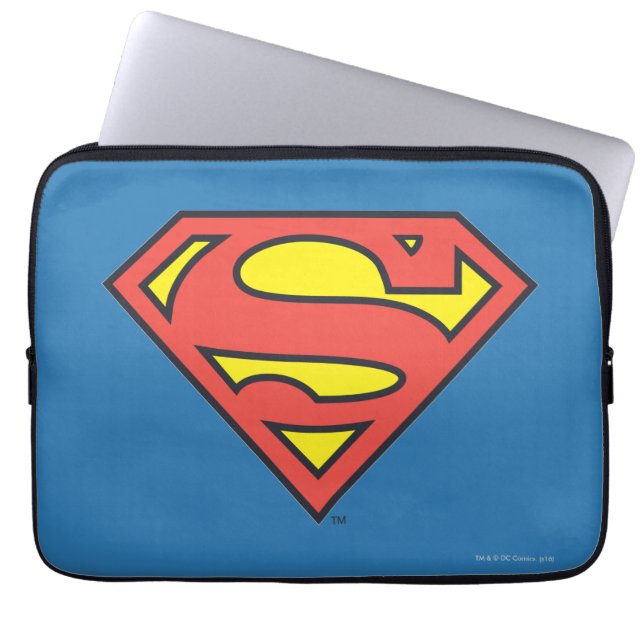 Superman S-Shield | Superman-Logo Laptop Sleeve (Voorkant)